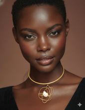 Charger l'image dans la visionneuse de la galerie, Ras-du-Cou "Torsade & Keishi"